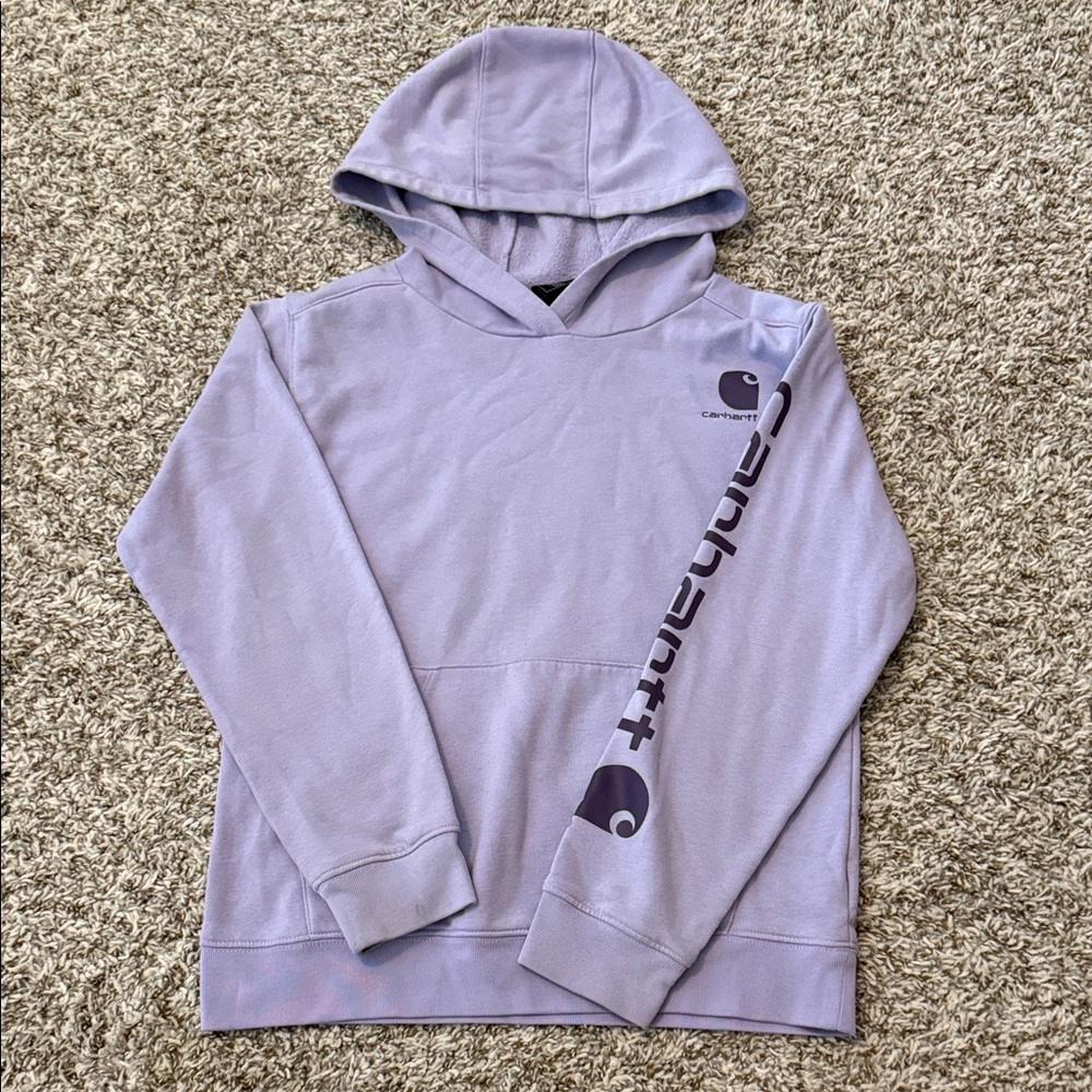 Girls Carhartt Purple Hoodie